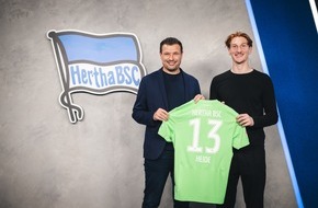 HERTHA BSC GmbH & Co. KGaA  : Hertha BSC verpflichtet Konstantin Heide