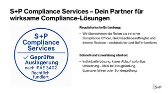 Schulz & Cie. GmbH: Compliance ohne Kopfschmerzen / Warum immer mehr regulierte Unternehmen auf das S+P Compliance Package setzen