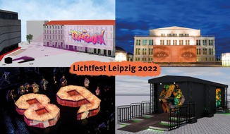 Leipzig Tourismus und Marketing GmbH: Leipzig erinnert an die Friedliche Revolution von 1989 mit dem Lichtfest am 9. Oktober 2022