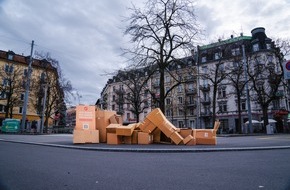 Heilsarmee / Armée du Salut: Heilsarmee und thjnk setzen ein kreatives Zeichen gegen Obdachlosigkeit