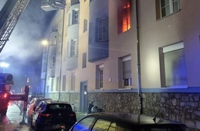Polizei Aachen: POL-AC: Frau bei Brand schwer verletzt