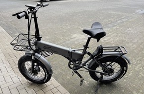 Polizei Paderborn: POL-PB: Polizei sucht Besitzer eines E-Bikes