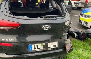 Polizeiinspektion Stade: POL-STD: Zwei VW-Multivan in Kutenholz entwendet, Autofahrerin bei Unfall auf der Bundesstraße 3 in Buxtehude verletzt