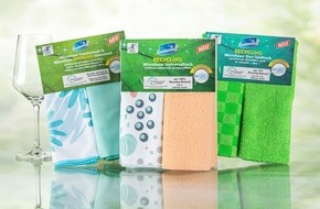 NORMA: Die Microfasertücher von NORMA- erfüllen mit bis zu 100 Prozent Recycling-Anteil künftig den strengen Global Recycled Standard / Zertifizierung für Duo-Spül-, Universal- und Glanztuch des Discounters