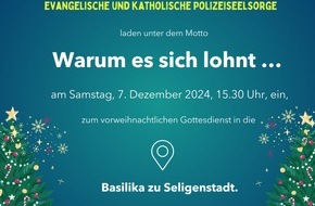 Polizeipräsidium Südosthessen: POL-OF: Einladung: Das Landespolizeiorchester Hessen spielt in der Basilika