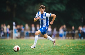HERTHA BSC GmbH & Co. KGaA&nbsp;&nbsp;: Janne Berner: Verl&auml;ngerung und Leihe nach Verl