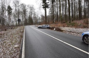 Polizeipräsidium Westpfalz: POL-PPWP: Polizei sucht Zeugen: Wer hat den Unfall am Sonntagmorgen auf der B 48 Richtung Johanniskreuz gesehen?