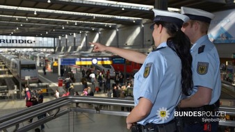 Bundespolizeidirektion München: Bundespolizeidirektion München: Gewaltdelikte im Bahnbereich München / Bundespolizei ermittelt u.a. wegen gefährlicher Körperverletzung im Hauptbahnhof München