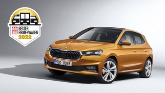 Skoda Auto Deutschland GmbH: ŠKODA FABIA und OCTAVIA siegen bei den Auto Bild Firmenwagen-Awards 2022