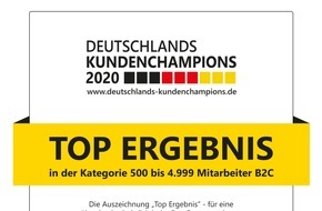 Bien-Zenker GmbH: Bien-Zenker macht Kunden zu Fans der eigenen Marke / Auszeichnung als "Deutschlands Kundenchampion 2020" bescheinigt Bien-Zenker hervorragenden Erfolg bei der Kundenbindung