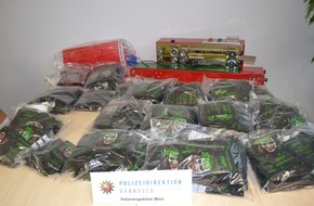 Polizeidirektion Hannover: POL-H: Nachtrag! Polizei beschlagnahmt 1 733 Beutel "Spice"