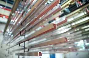 Griesser AG: Nota de Prensa Griesser: Éxito de la conversión al aluminio ecológico en la fábrica de Griesser en Nenzing