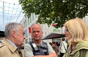 Polizei Bielefeld: POL-BI: NRW-Innenminister Herbert Reul bei der Soko Innenstadt