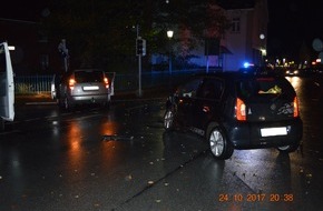 Polizeiinspektion Nienburg / Schaumburg: POL-NI: Vermutlicher Wahrnehmungsfehler führt zu Verkehrsunfall