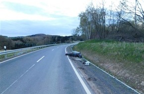 Polizeidirektion Koblenz: POL-PDKO: Verkehrsunfall mit verletztem Motorradfahrer