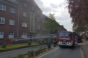 Freiwillige Feuerwehr der Stadt Goch: FF Goch: Reihenhaus nach Kellerbrand unbewohnbar