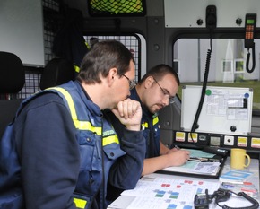 THW-HH MV SH: Blaulicht anstatt Heavy-Metall - Katastrophenschutzübung des Kreises Steinburg in Wacken