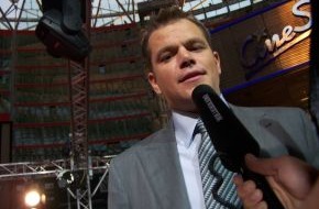 TELE 5: Matt Damon: "Ich werde meinen Stern auf dem Walk of Fame erst dann realisieren, wenn jemand auf ihn pinkelt!"