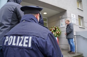 Polizei Gelsenkirchen: POL-GE: Polizei Gelsenkirchen gedenkt der im Dienst Verstorbenen