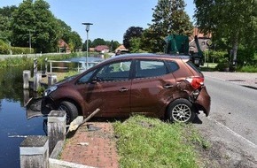 Polizeiinspektion Aurich/Wittmund: POL-AUR: Südbrookmerland - Haftbefehl / Großefehn - Fast im Kanal gelandet / Aurich - Berauscht unterwegs