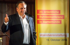 ASB-Bundesverband: 20. ASB-Bundeskonferenz: Bundesvorsitzender Knut Fleckenstein im Amt bestätigt