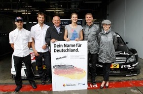 Sporthilfe: DTM präsentiert neues Sporthilfe-Kampagnenmotiv (mit Bild)
