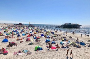 Tourismus-Zentrale St. Peter-Ording: St. Peter-Ording - Sicher am Strand