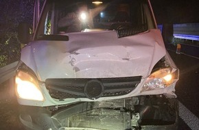 Polizei Bielefeld: POL-BI: Sekundenschlaf auf der Autobahn 33