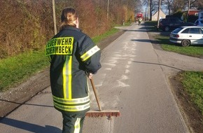 Feuerwehr Schermbeck: FW-Schermbeck: FW Schermbeck rückt für Olspur aus
