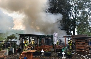 Polizei Aachen: POL-AC: Brand in Gartenlaube