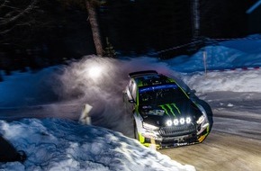 Skoda Auto Deutschland GmbH: Rallye Schweden: Oliver Solberg startet im Škoda Fabia RS Rally2 seine WRC2-Titeljagd