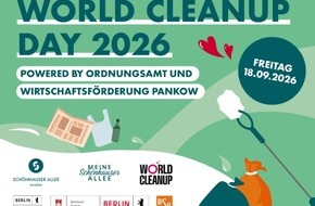 Sch&ouml;nhauser Allee&nbsp;Arcaden: Presse-Einladung: World Cleanup Day an der Sch&ouml;nhauser Allee am 18. September