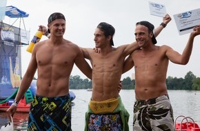 Schweppes: Spannendes Finale des "ORANGINA BLOBBING BATTLES 2014" - Deutscher Meister in Schweinfurt gekürt (FOTO)