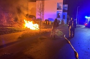 Freiwillige Feuerwehr Königswinter: FW Königswinter: Relativ ruhiger Jahreswechsel für Feuerwehr in Königswinter