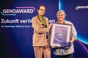 Fünf Genossenschaften mit dem GenoAward ausgezeichnet