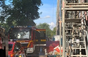 Feuerwehr Dresden: FW Dresden: Starke Rauchentwicklung aus Tiefgarage