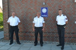 Polizeiinspektion Aurich/Wittmund: POL-AUR: Hage - Wechsel in der Polizeistation