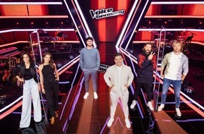 The Voice of Germany: Sechs Coaches, vier Buzzer! Stefanie Kloß, Yvonne Catterfeld, Nico Santos, Samu Haber, Rea Garvey und Mark Forster suchen "The Voice of Germany"