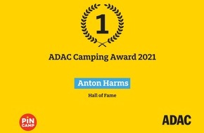 PiNCAMP powered by ADAC: ADAC Camping Awards 2021: Preisträger kommen aus Portugal, Frankreich, Österreich und Kroatien/ Ehemaliger BVCD-Präsident Anton Harms in der Hall of Fame