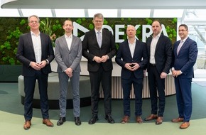 DEKRA SE: Hoher Besuch bei DEKRA: Gefragte Expertise rund um die sichere Mobilit&auml;t von morgen / Verkehrsminister Patrick Schnieder in Stuttgart