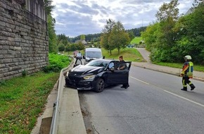 Freiwillige Feuerwehr Stockach: FW Stockach: Verkehrsunfall ausgelöster E-Call