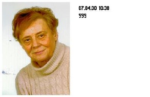 Polizeipräsidium Mittelfranken: POL-MFR: (5) 67-jährige Frau aus Lauf vermisst hier: Bildveröffentlichung