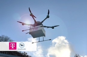 Deutsche Telekom AG: 5G-Netz der Telekom bringt autonome Lieferdrohnen zum Fliegen