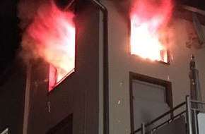 Polizeidirektion Neuwied/Rhein: POL-PDNR: Wohnungsbrand in einem Mehrfamilienhaus