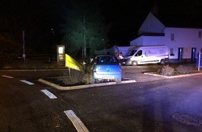 Polizeidirektion Wittlich: POL-PDWIL: Verkehrsunfall unter Alkoholeinwirkung, flüchtender Fahrer konnte durch vorbildliches Verhalten von Unfallzeugen gestellt werden