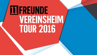 11FREUNDE: 11FREUNDE startet zur Fußball-EM 2016 erstmalig große Vereinsheimtour