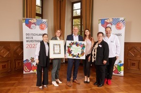 Edeka Südwest: Presse-Information: Gebauer’s Edeka Center erhält Auszeichnung „Deutschlands beste Wursttheke 2023“