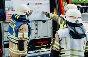 Feuerwehr Recklinghausen: FW-RE: Brand in Tiefgarage - keine verletzten Personen