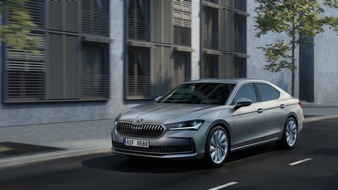 Skoda Auto Deutschland GmbH: Bestellstart ab 38.480 Euro für die neue Škoda Superb-Limousine plus neuer Topdiesel für beide Karosserievarianten