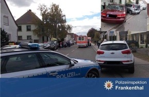 Polizeidirektion Ludwigshafen: POL-PDLU: Verwechslung von Brems- und Gaspedal führt zu folgenschwerem Unfall